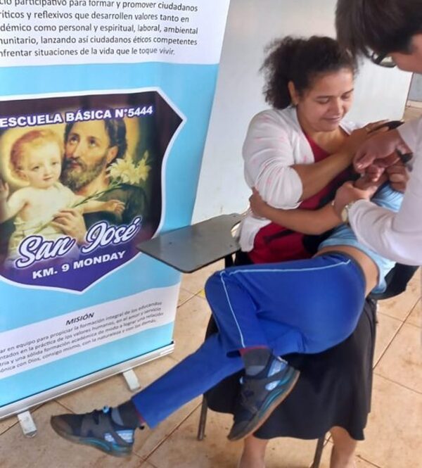 Continúa campaña de vacunación de invierno en Ciudad del Este