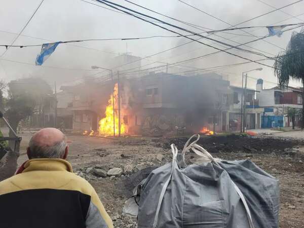 Video: fuga de gas y explosión en Argentina deja dos personas heridas - Mundo - ABC Color