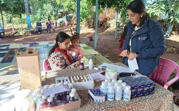 USF Santa Inés asiste a familias del asentamiento Primavera