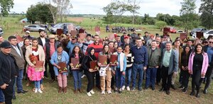 Indert presenta un aumento sin precedentes en la titulación de tierras a campesinos • PARAGUAY TV HD