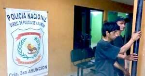 La Nación / Roban alumbrado público en microcentro asunceno