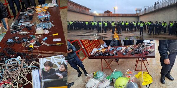 TRAS REQUISA INCAUTAN DROGAS, ARMAS Y CELULARES EN EL CERESO - Itapúa Noticias
