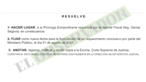 Investigación de causa “Scanner” deberá concluir en agosto tras prórroga extraordinaria