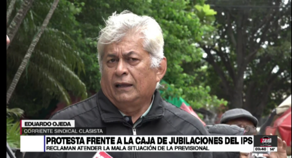 Siguen las manifestaciones contra intención de reforma de carta orgánica del IPS - Megacadena - Diario Digital