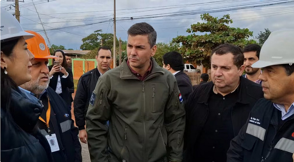 Santiago Peña realiza su jornada de gobierno en Concepción