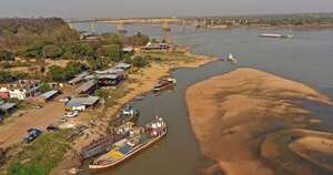 Diario HOY | El 75 % de comercio exterior es por vía fluvial, y ríos Paraguay y Paraná bajan de forma preocupante