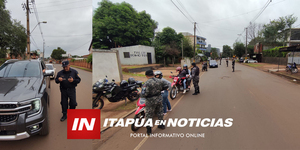 SE INTENSIFICAN OPERATIVOS DE CONTROL EN CAMBYRETÁ Y ENCARNACIÓN CON LA PRESENCIA DEL GRUPO LINCE - Itapúa Noticias