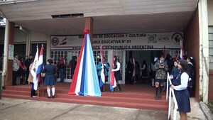 Escuela N° 65 República Argentina de Encarnación celebra 113 años de historia