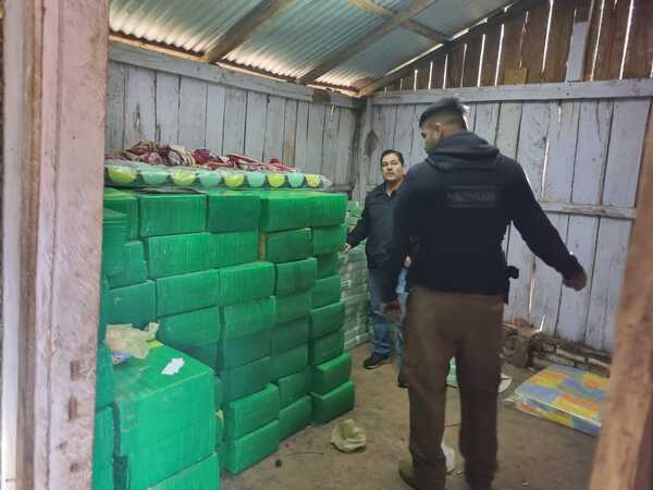 SENAD incautó casi 4 toneladas de Marihuana en zona de influencia de alias “Macho”