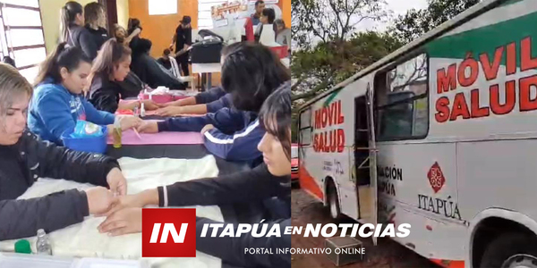 OFICINA DE LA PRIMERA DAMA IMPULSÓ IMPORTANTE JORNADA DE ATENCIÓN A MUJERES EN ENCARNACIÓN - Itapúa Noticias