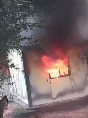 Familia queda en la calle tras incendio de vivienda