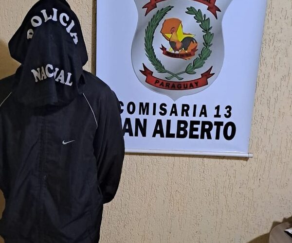 Atrapan a ladrón con frondosos antecedentes