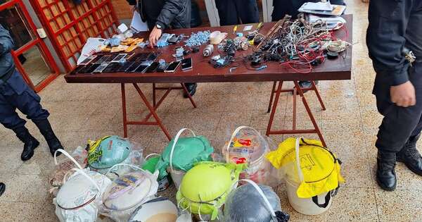 La Nación / Itapúa: incautan más armas, drogas y dinero en pabellón del PCC