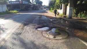 Concejal reclama a MOPC obra inconclusa - San Lorenzo Hoy
