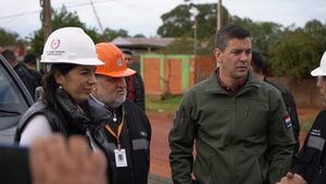 Presidente Peña verifica avance de obras viales en Concepción - trece