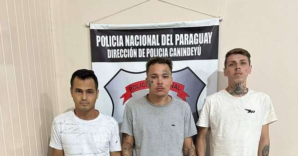 La Nación / Expulsan a tres brasileños que fueron detenidos en Canindeyú y eran requeridos en su país