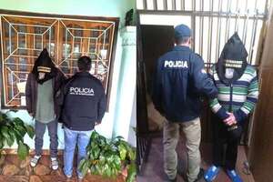 Detienen a dos hombres y ubican en J. Augusto Saldívar camión cargado de aceite hurtado en Ybytymí - Nacionales - ABC Color