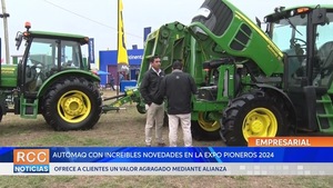 Expo Pioneros 2024: Automaq y Nuestro Suelo firmaron un convenio para el beneficio de sus clientes