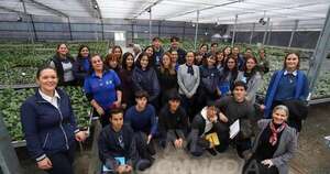 La Nación / Alumnos de Arambé visitan Floricultura