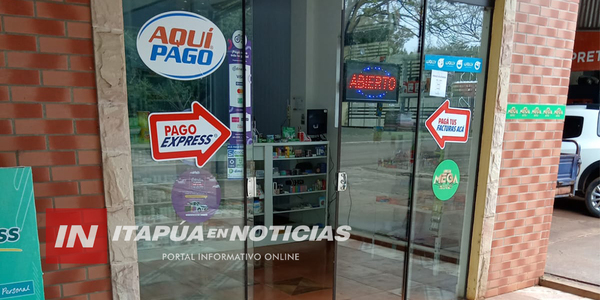 HURTARON OBJETOS DE UNA FARMACIA EN SAN JUAN DEL PNÁ. - Itapúa Noticias