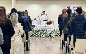 Ofician misa en Palacio de Justicia en conmemoración a la festividad de María Auxiliadora