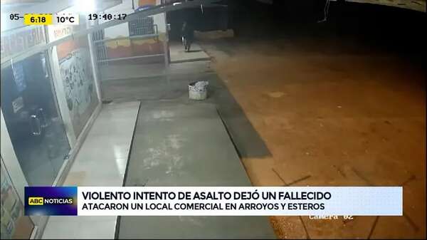 Arroyos y Esteros: intento de asalto dejó un fallecido - ABC Noticias - ABC Color
