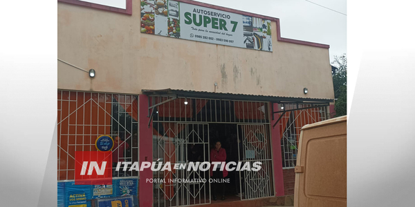 HURTARON DINERO Y CELULARES DE SUPERMERCADO EN TRINIDAD - Itapúa Noticias