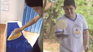 Enseñan a cocinar y planchar a alumnos