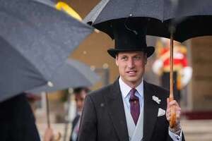 William, un sonriente príncipe bajo la lluvia - Gente - ABC Color