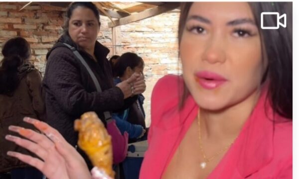 Laurys respondió a los que dijeron que comer con la mano era “mala educación”