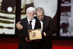 George Lucas recibe la Palma de Oro de Honor de Cannes de manos de su amigo Coppola - Cine y TV - ABC Color