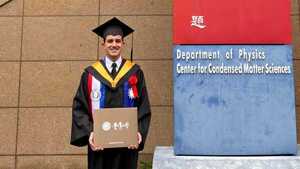 Concepcionero se gradúa como físico en la Universidad Nacional de Taiwán
