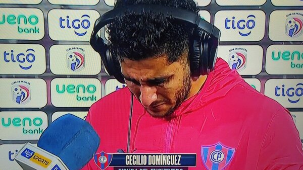 La emoción de Cecilio Domínguez