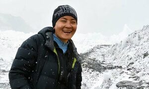 Subió al Everest en 14 horas y marcó récord mundial femenino