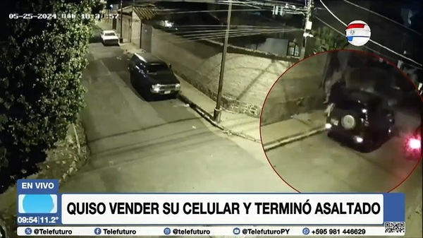 Quiso vender su celular, lo citaron a un lugar y lo asaltaron - Noticias Paraguay