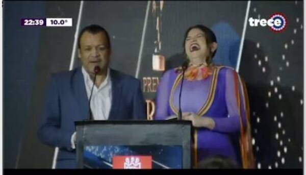 [VIDEO] Atendé el momento más divertido de los Premios Paraná