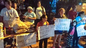En Capital de la Energía hacen pancheada para iluminar calles