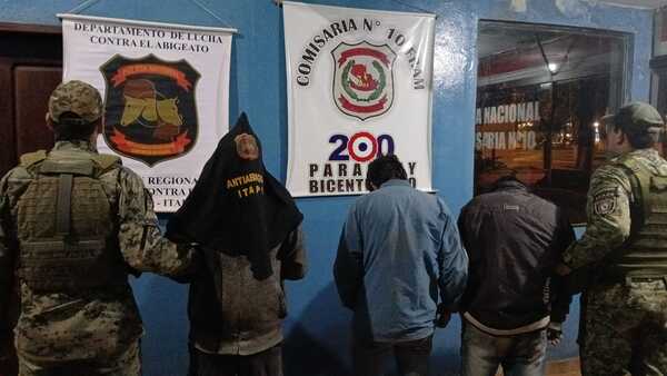 APREHENDIERON A TRES SUJETOS POR COACCIÓN GRAVE EN FRAM - Itapúa Noticias