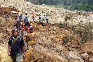 Más de 2.000 personas quedaron enterradas por avalancha en Papúa, según Gobierno - Mundo - ABC Color
