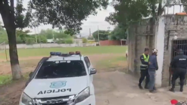 Video permite detención de un presunto ladrón domiciliario en Asunción