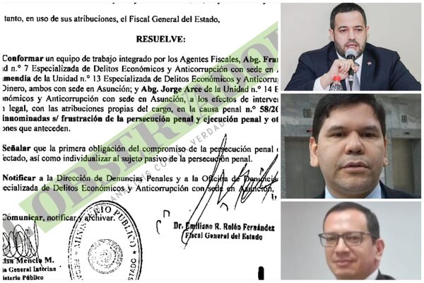 Ante más y fuertes indicios de filtraciones en caso A Ultranza se integró equipo fiscal