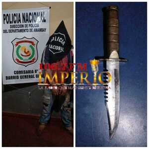 Intentó correr a golpes de la casa a su concubina y fue detenido por la Policía - Radio Imperio 106.7 FM