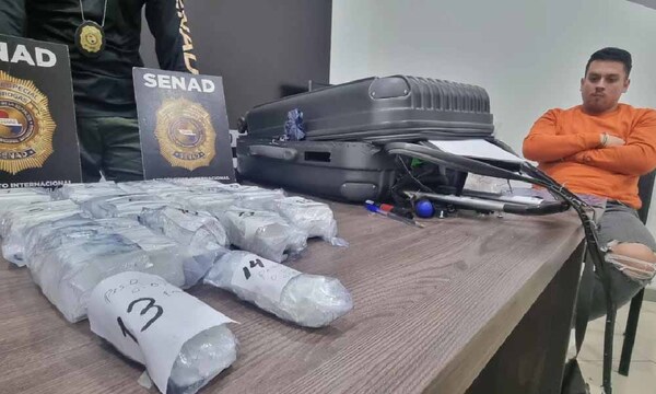 En una semana detienen a otra “mula” por intento de envío de cocaína a España – Prensa 5