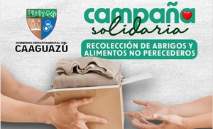 Gobernación del Caaguazú lanza campaña solidaria para donación de abrigos y alimentos - OviedoPress