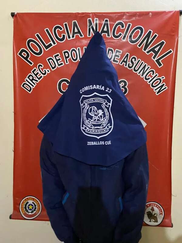 Presunto ladrón capturado en Zeballos Cue tras hurto domiciliario - Policiales - ABC Color