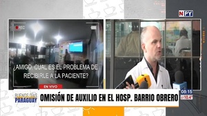 Director del Hospital de Barrio Obrero dice que habrán sanciones acordes - Noticias Paraguay