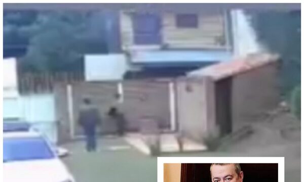 (VIDEO)Delincuente atacó armado vivienda de Rodolfo Friedmann mientras almorzaba