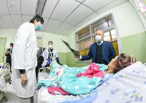 Salud Pública se interioriza de la situación de paciente internada en el Hospital del Trauma - .::Agencia IP::.