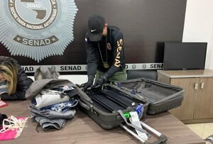 Senad detuvo a "mula" con cocaína destinada a Europa y valuada en más de 200.000 euros - .::Agencia IP::.