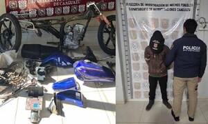 Detienen a joven y recuperan motocicleta hurtada del estacionamiento del Hospital de Coronel Oviedo – Prensa 5